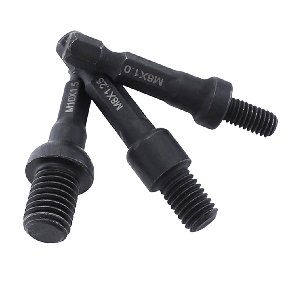 Power Tools Impact Wrench - 3Pcs Socket Adapter M6/M8/M10 Cr-Mo Self-Tapping