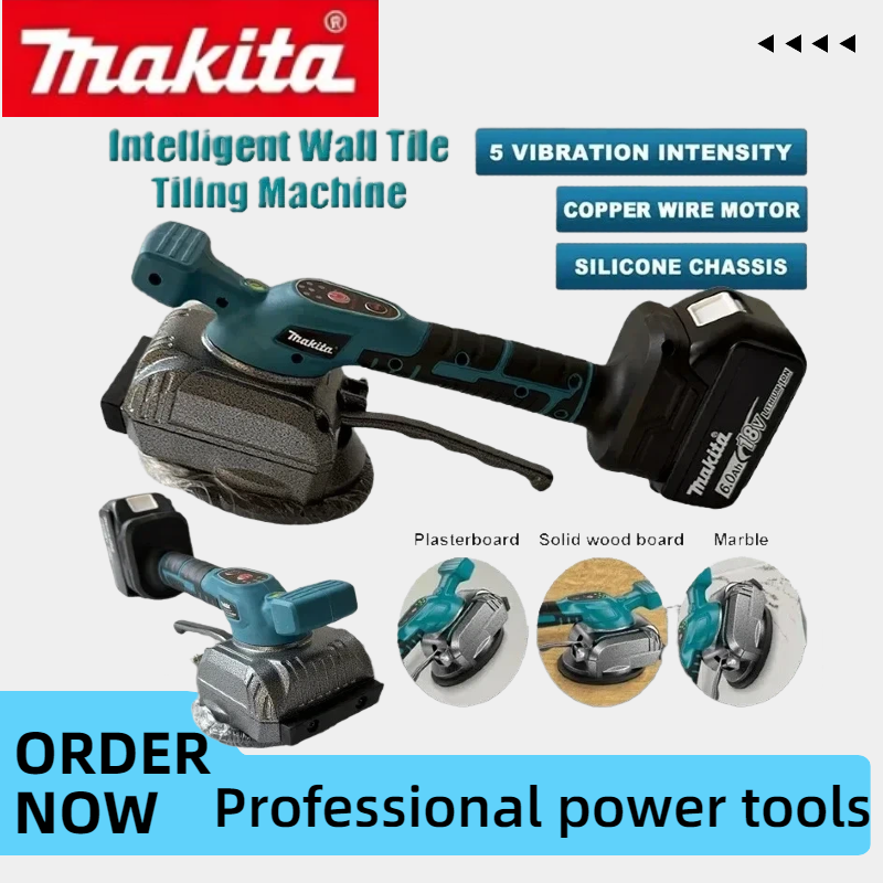 Power Tools And Engineering - Makita 18V Compatible Cordless Tile Vibrator