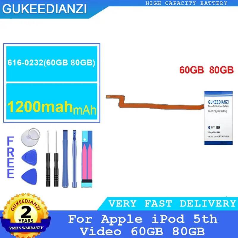 For Apple iPod 5th Video 60GB  - đánh giá và giá Power Tools Video