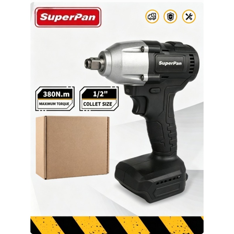 SuperPan 380N.m Cordless Impac - đánh giá và giá Power Tools Impact Wrench