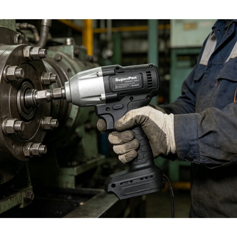 SuperPan 380N.m Cordless Impac - đánh giá và giá Power Tools Impact Wrench