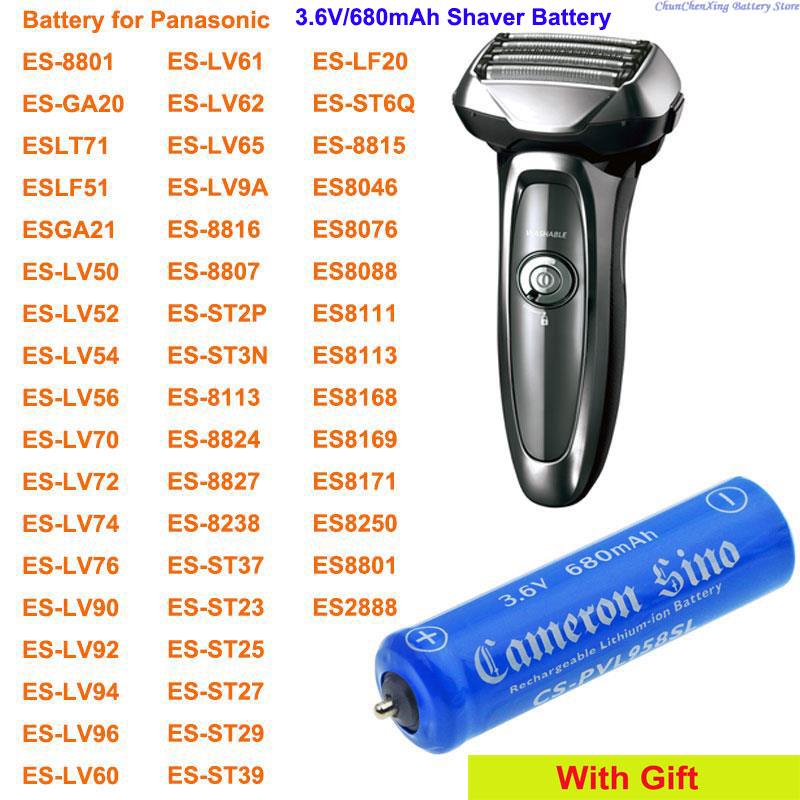 Cameron Sino 680mAh Battery fo - đánh giá và giá Power Tools Panasonic