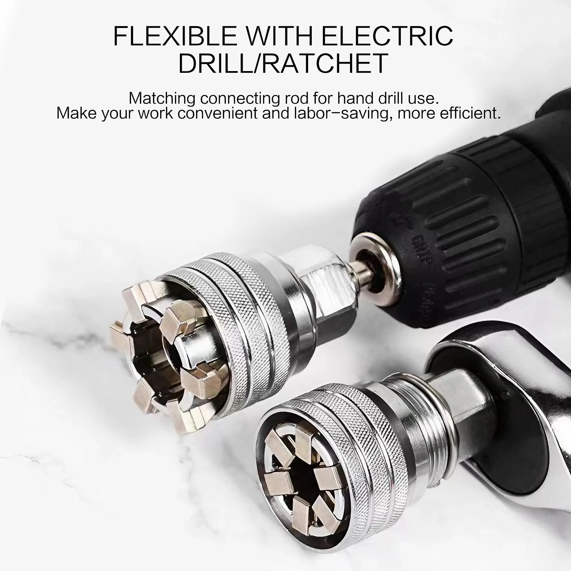Magic Socket Adjustable Hexago - đánh giá và giá Power Tools Impact Wrench