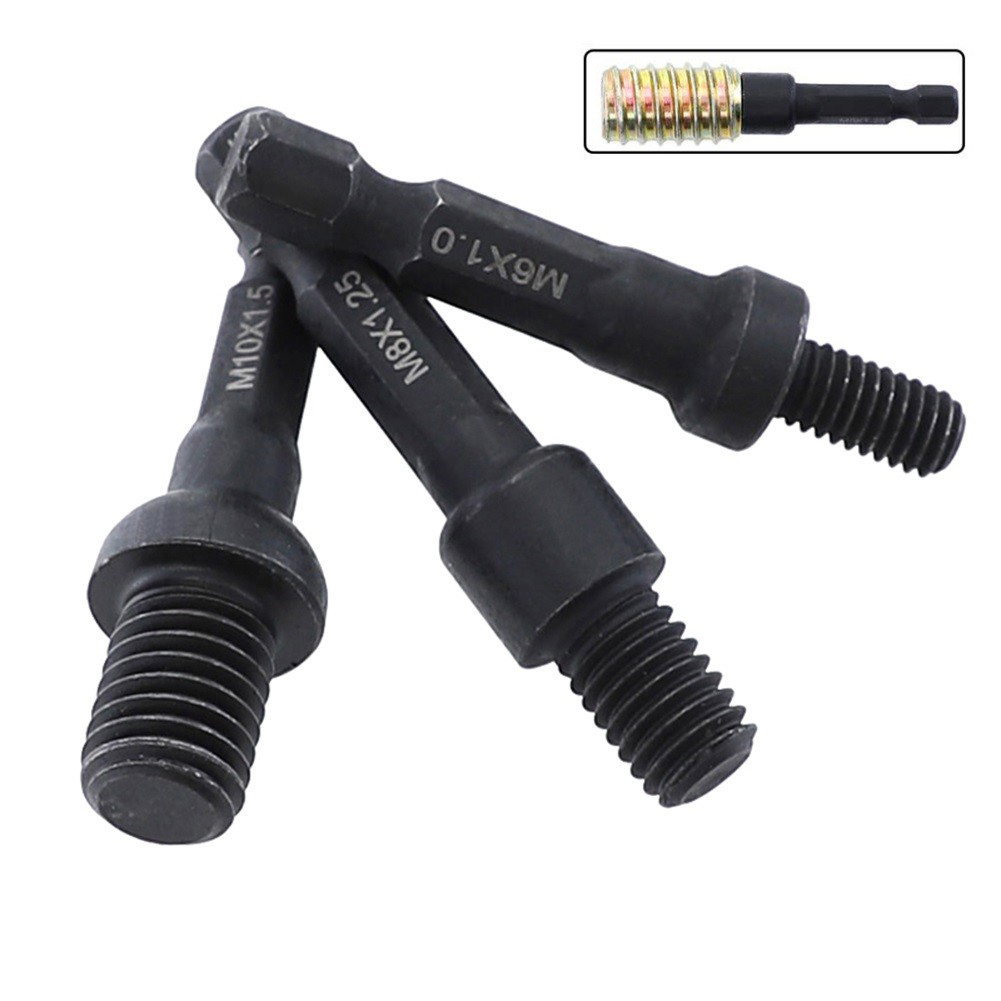 3Pcs Socket Adapter M6/M8/M10  - đánh giá và giá Power Tools Impact Wrench