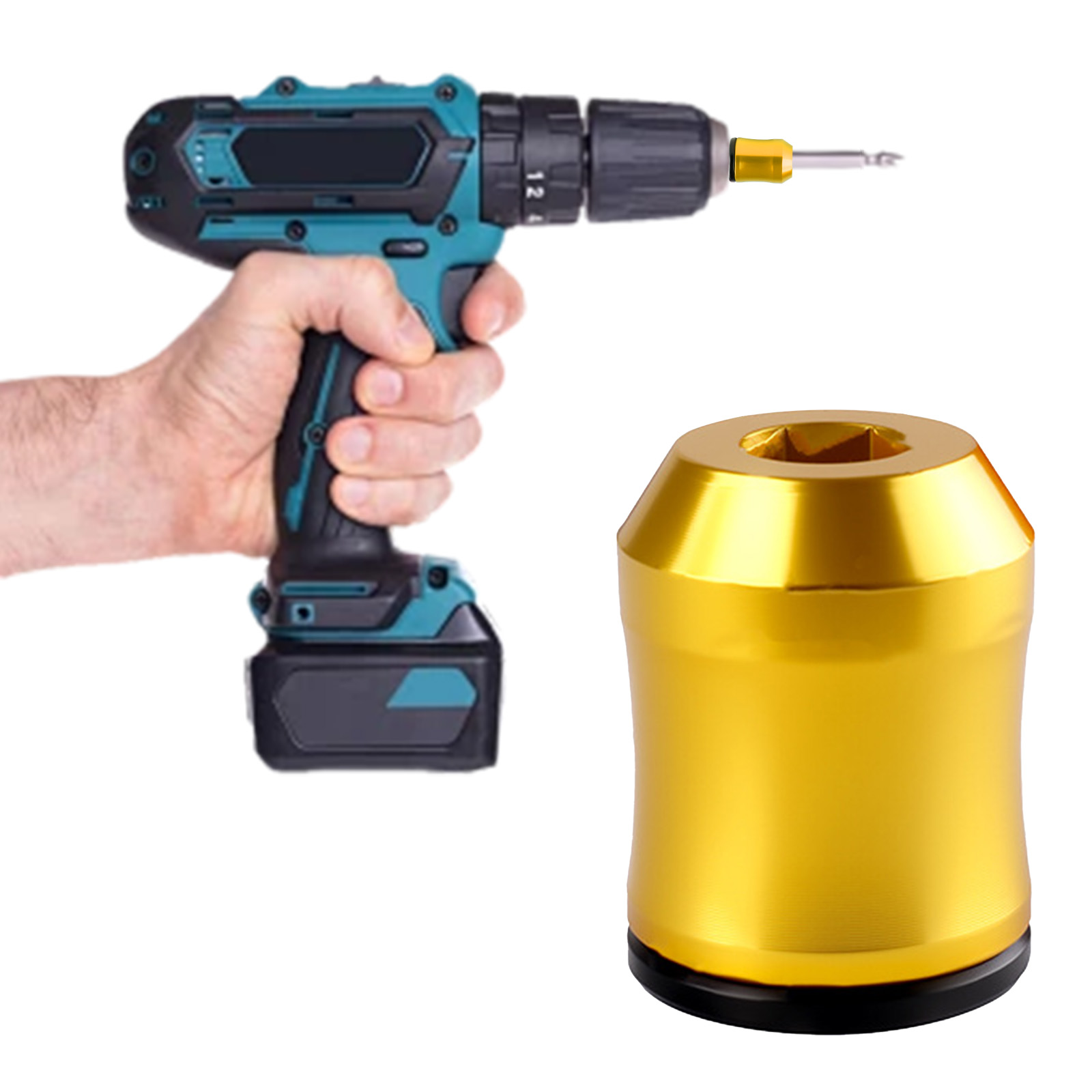 2Pcs Magnetic Screw Rings 6.35 - đánh giá và giá Power Tools Yellow