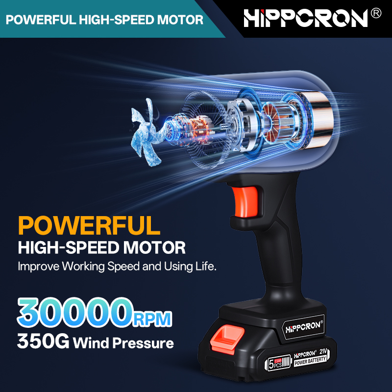 Hippcron Cordless Leaf Blower  - đánh giá và giá Power Tools In Construction
