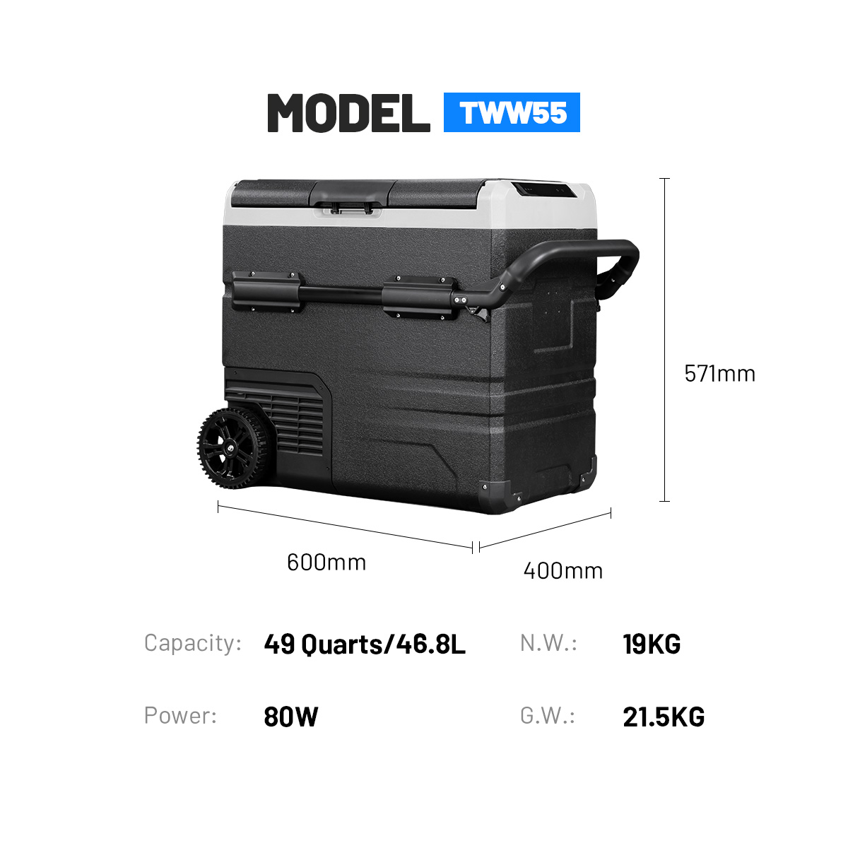 55L solar power refrigerator f - đánh giá và giá Power Tools Zones