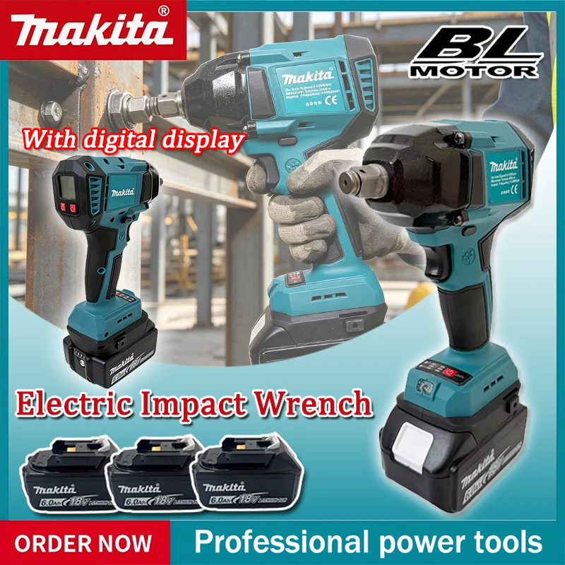 Makita Brushless Digital Displ - đánh giá và giá Power Tools Impact Wrench
