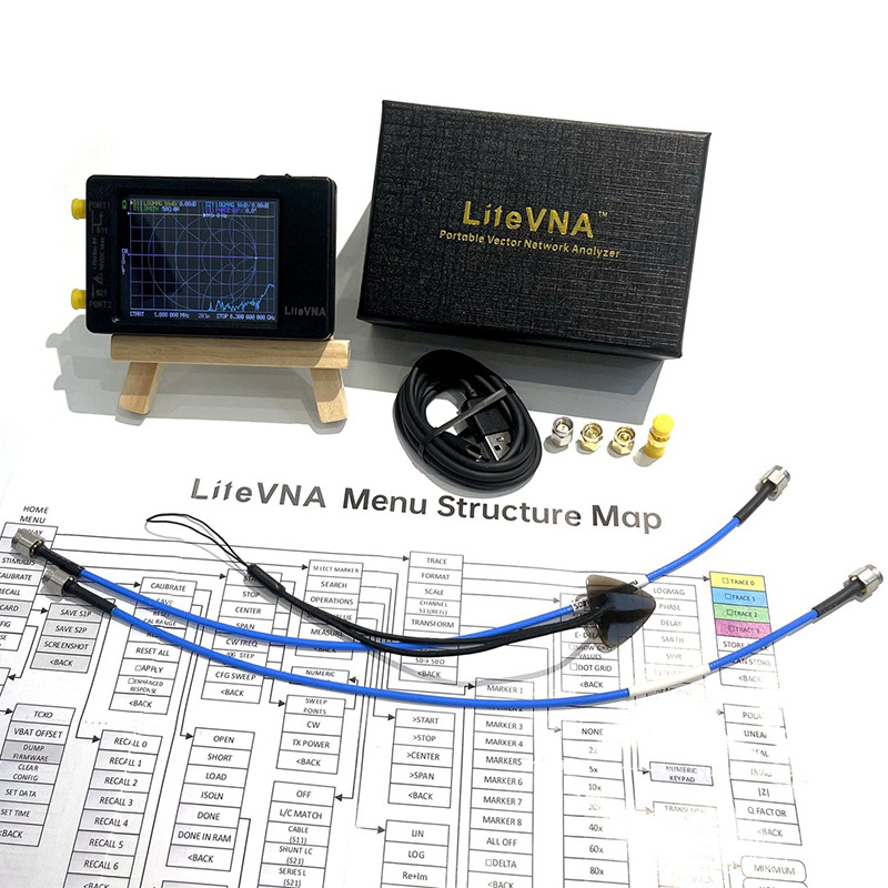 HOSHI LiteVNA64 50kHz-6.3GHz V - đánh giá và giá Power Tools Vector
