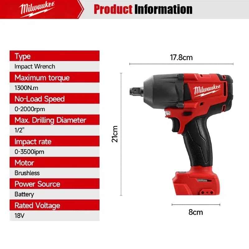 Milwaukee 18V Cordless Impact  - đánh giá và giá Power Tools Impact