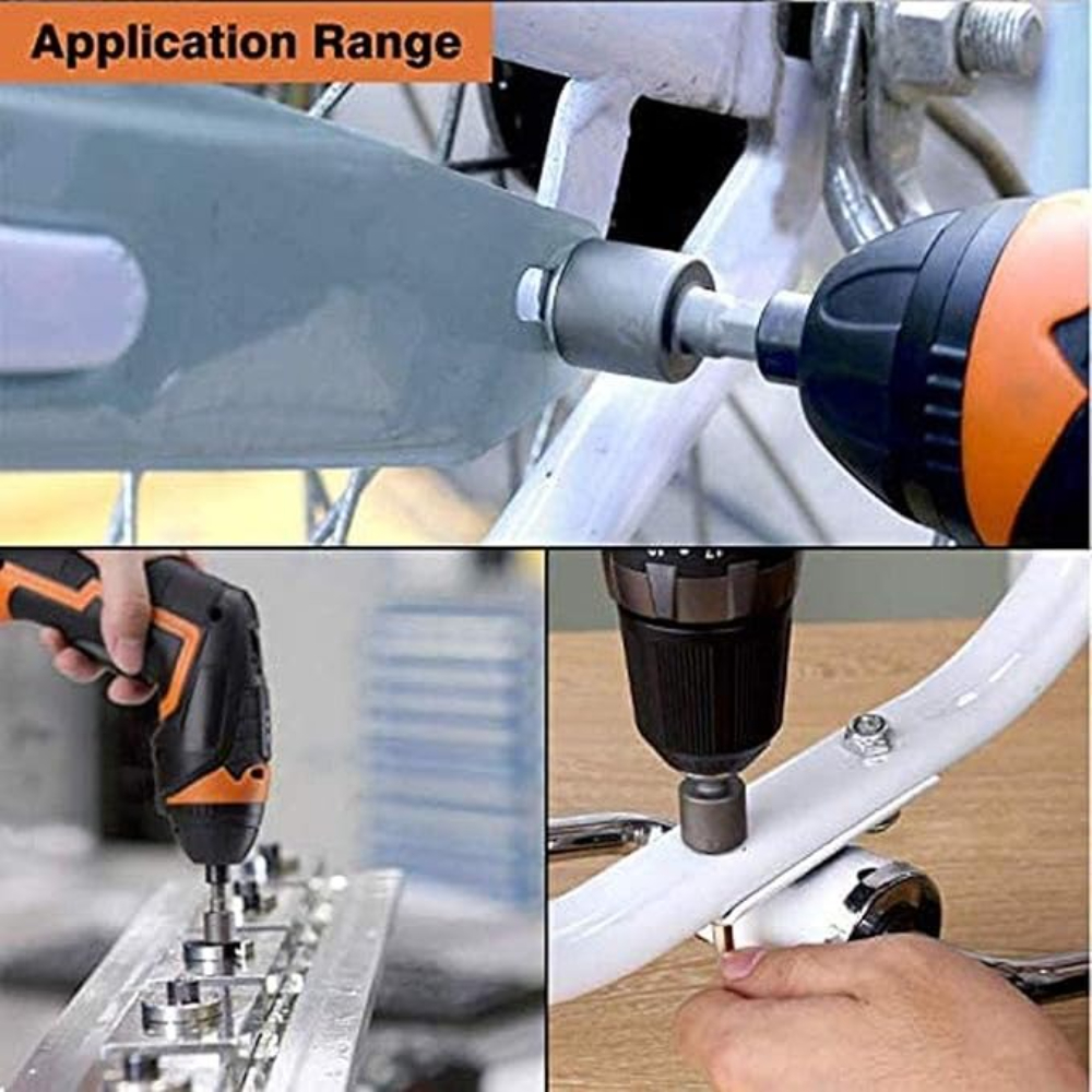 4-1Set Power Hex Sockets Sleev - đánh giá và giá Power Tools Impact Wrench