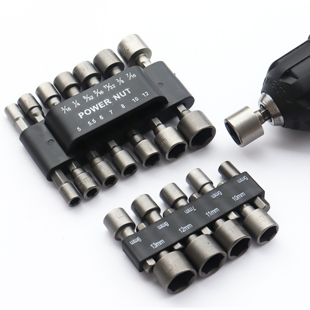 4-1Set Power Hex Sockets Sleev - đánh giá và giá Power Tools Impact Wrench