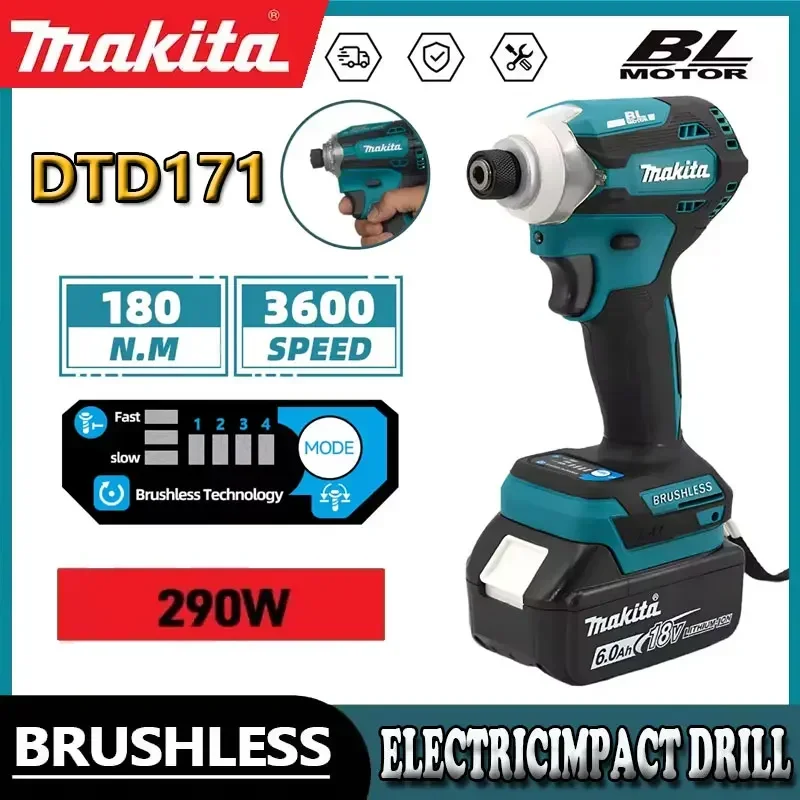 Makita DTD171 Brushless Impact - đánh giá và giá Power Tools Impact