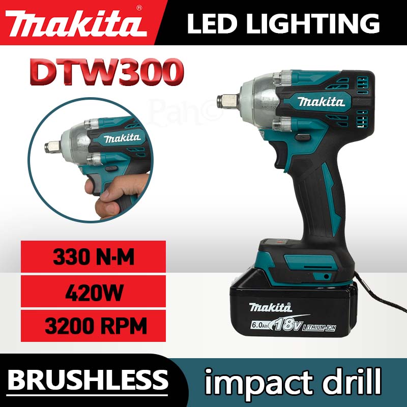 MAKITA DTW300Z Brushless lithi - đánh giá và giá Power Tools Impact Wrench