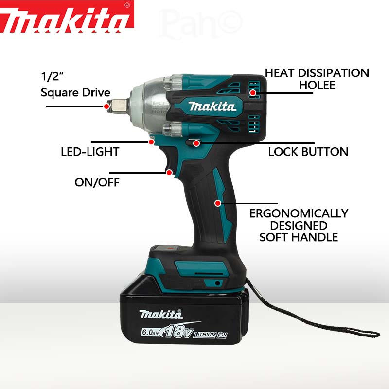 MAKITA DTW300Z Brushless lithi - đánh giá và giá Power Tools Impact Wrench